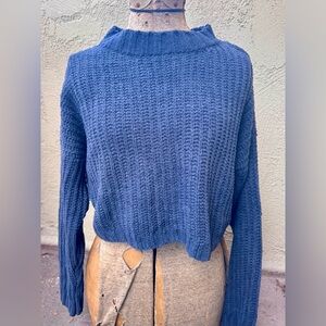 Cozy Ribbed Knit Crop Sweater